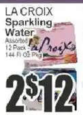 Key Food La Croix sparkling water offer