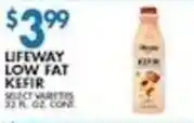 Associated Lifeway low fat kefir offer