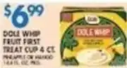Associated Dole whip fruit first treat cup offer