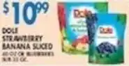 Associated Dole strawberry banana sliced offer