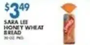 Associated Sara Lee honey wheat bread offer
