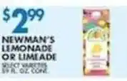 Associated Newman's Lemonade or Limeade offer