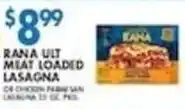 Associated Rana ult meat loaded lasagna offer