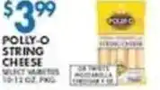 Associated Polly-o string cheese offer