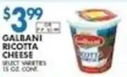 Associated Galbani ricotta cheese offer
