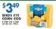 Associated Birds Eye corn cob offer