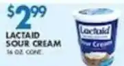 Associated Lactaid sour cream offer
