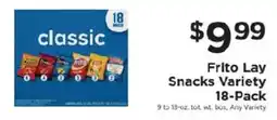ShopRite Frito Lay Snacks Variety offer