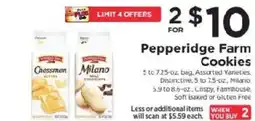 ShopRite Pepperfarm Farm Cookies offer