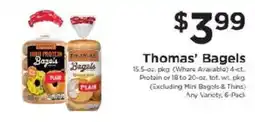ShopRite Thomas' Bagels offer