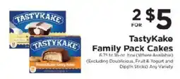 ShopRite TastyKake Family Pack Cakes offer