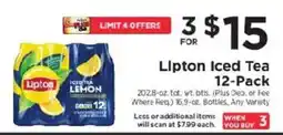 ShopRite Lipton Iced Tea offer