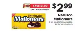 ShopRite Nabisco Mallomars offer