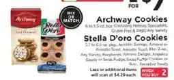 ShopRite Archway Cookies offer
