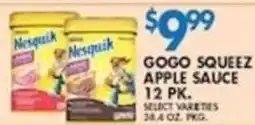 Associated Gogo squeeze apple sauce offer