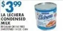 Associated La Lechera condensed milk offer