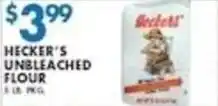 Associated Hecker's Unbleached Flour offer