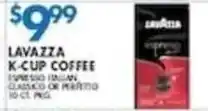 Associated Lavazza k-cup coffee offer