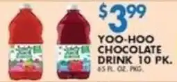 Associated Yoo-hoo chocolate drink offer