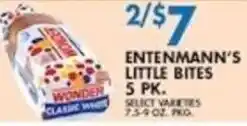 Associated Entenmann's little bites offer