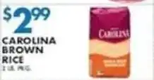 Associated Carolina brown rice offer