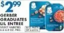 Associated Gerber graduates lil entree offer