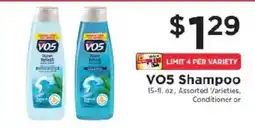 ShopRite Vo5 shampoo offer