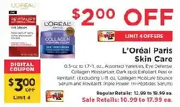 ShopRite L'Oréal Paris Skin Care offer