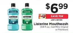 ShopRite Listerine Mouthwash offer