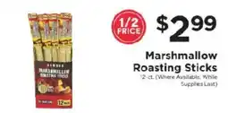 ShopRite S'mores Marshmallow Roasting Sticks offer