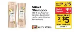 ShopRite Suave Shampoo offer