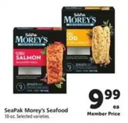 Vons Seapak Morey's Seafood offer