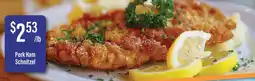 Commissary Pork Ham Schnitzel offer