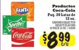 La Michoacana Products Coca-Cola offer