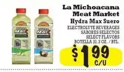 La Michoacana La Michoacana Meat Market hydra max suero offer