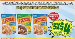 La Michoacana Isadora Pinto or Black Refried Beans offer