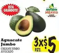 La Michoacana Avocados Mexico Aguacate Jumbo offer