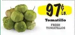 La Michoacana Tomatillo offer