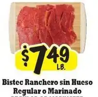 La Michoacana Bistec Ranchero sin Hueso offer