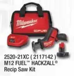 Fastenal Milwaukee M12 FUEL™ HACKZALL® Recip Saw Kit offer