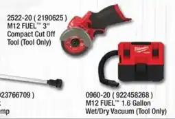Fastenal M12 FUEL™ Compact Cut Off Tool offer