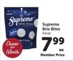 Vons Supreme Brie Bites offer