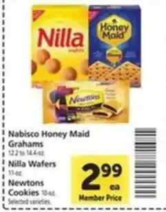 Vons Nabisco Honey Maid Grahams offer