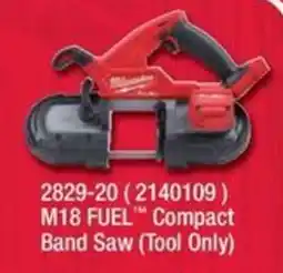 Fastenal M18 Fuel Compact Band Saw offer