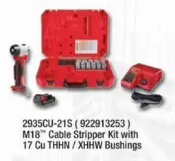 Fastenal M18 Cable Stripper Kit offer