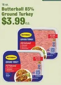 Lakeview Grocery Butterball ground turkey offer