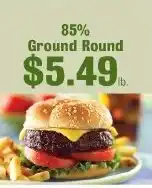 85% Ground Round