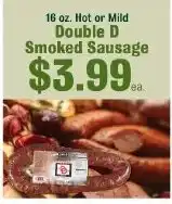 Lakeview Grocery Double D Smoked Sausage offer