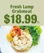 Lakeview Grocery Fresh Lump Crabmeat offer