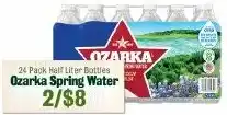 Lakeview Grocery Ozarka spring water offer